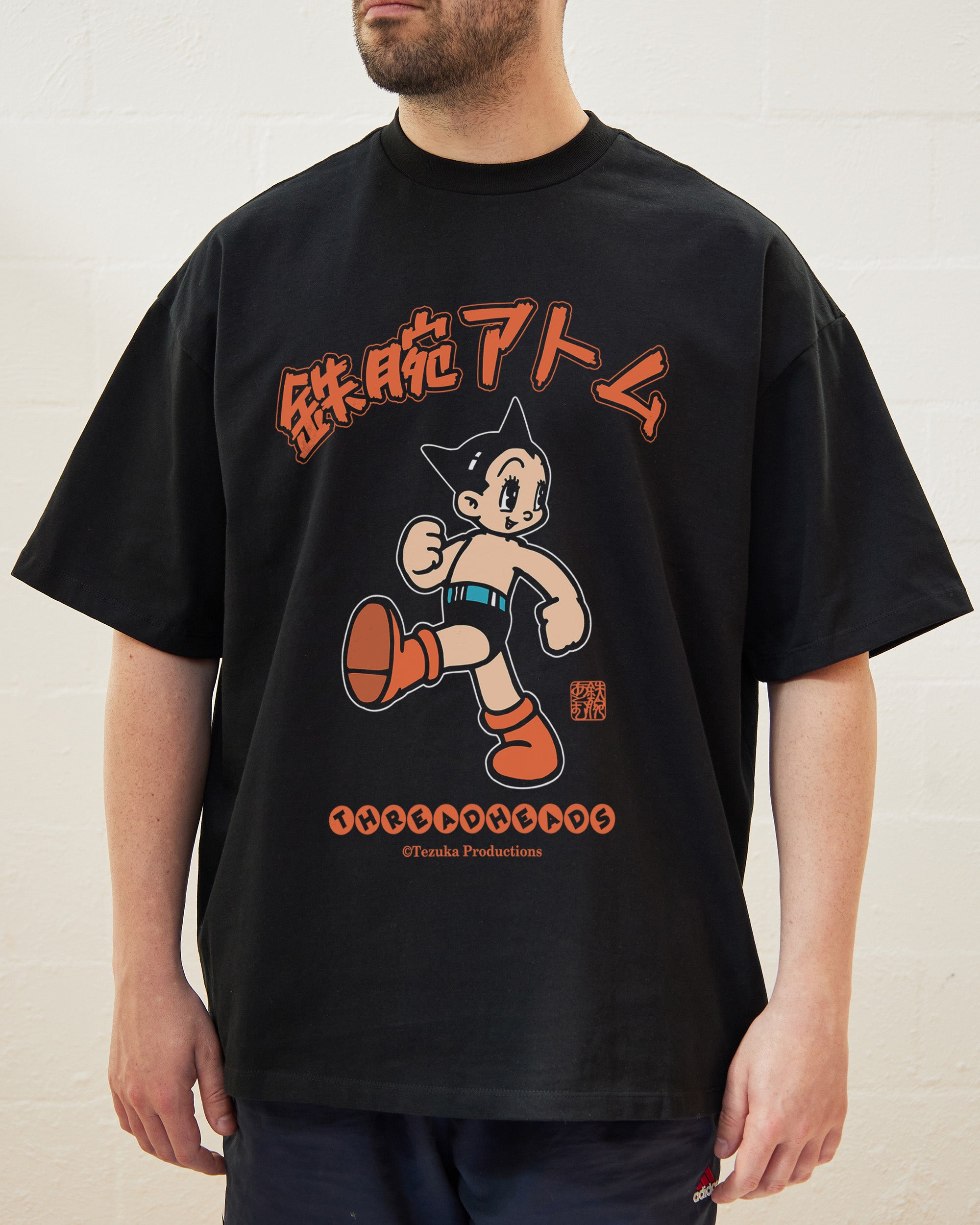 Astro Boy Tezuka Classics Oversized Graphic T-Shirt Unisex 100% Combed Cotton Heavyweight