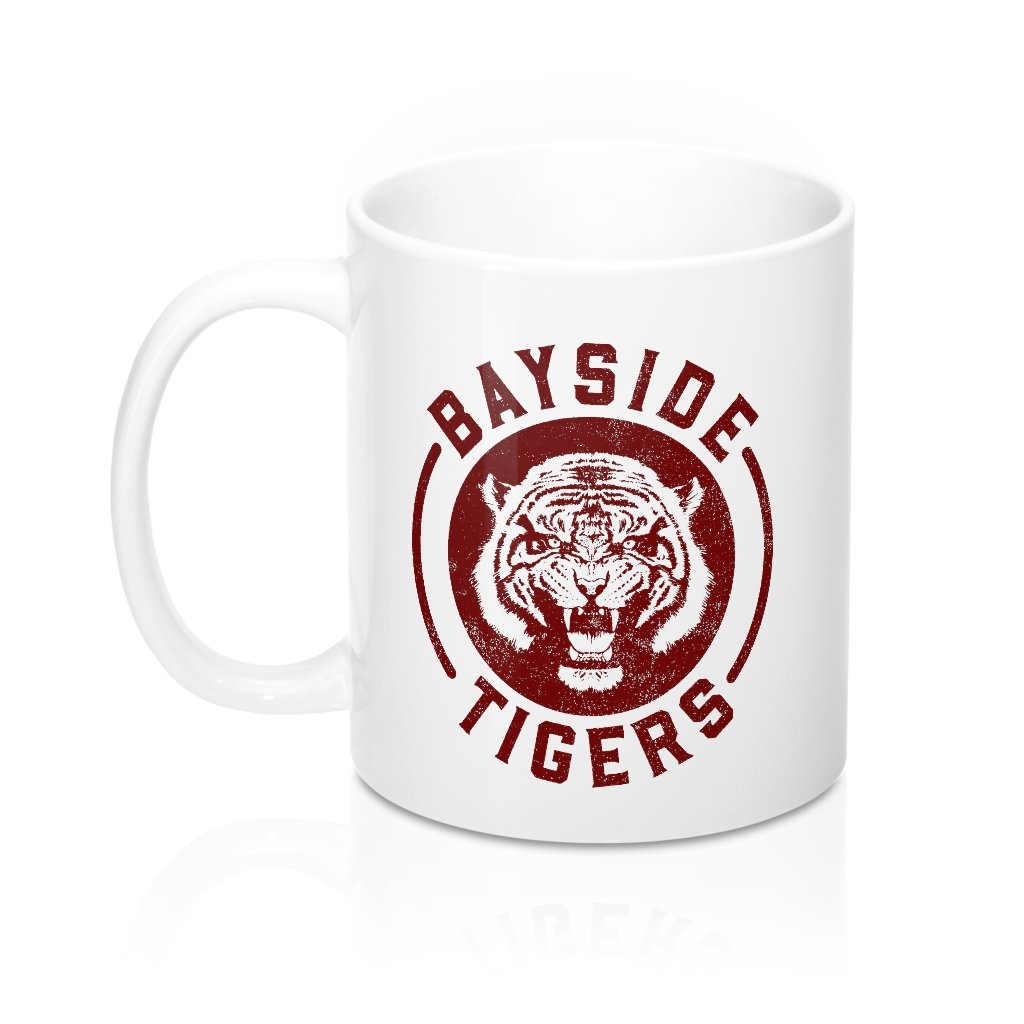 Bayside Tigers Coffee Mug - White Ceramic Classic Shape Durable