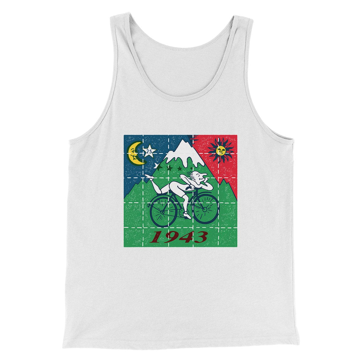 Bicycle Day 1943 Unisex Tank Top - Combed Ring-Spun Cotton