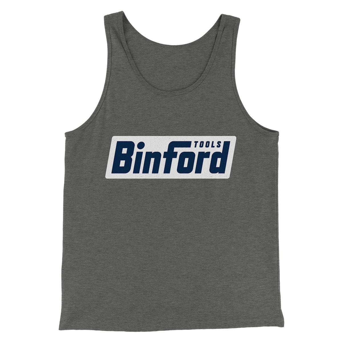 Binford Tools Men/Unisex Tank Top - Modern Fit Combed Ring-Spun Cotton