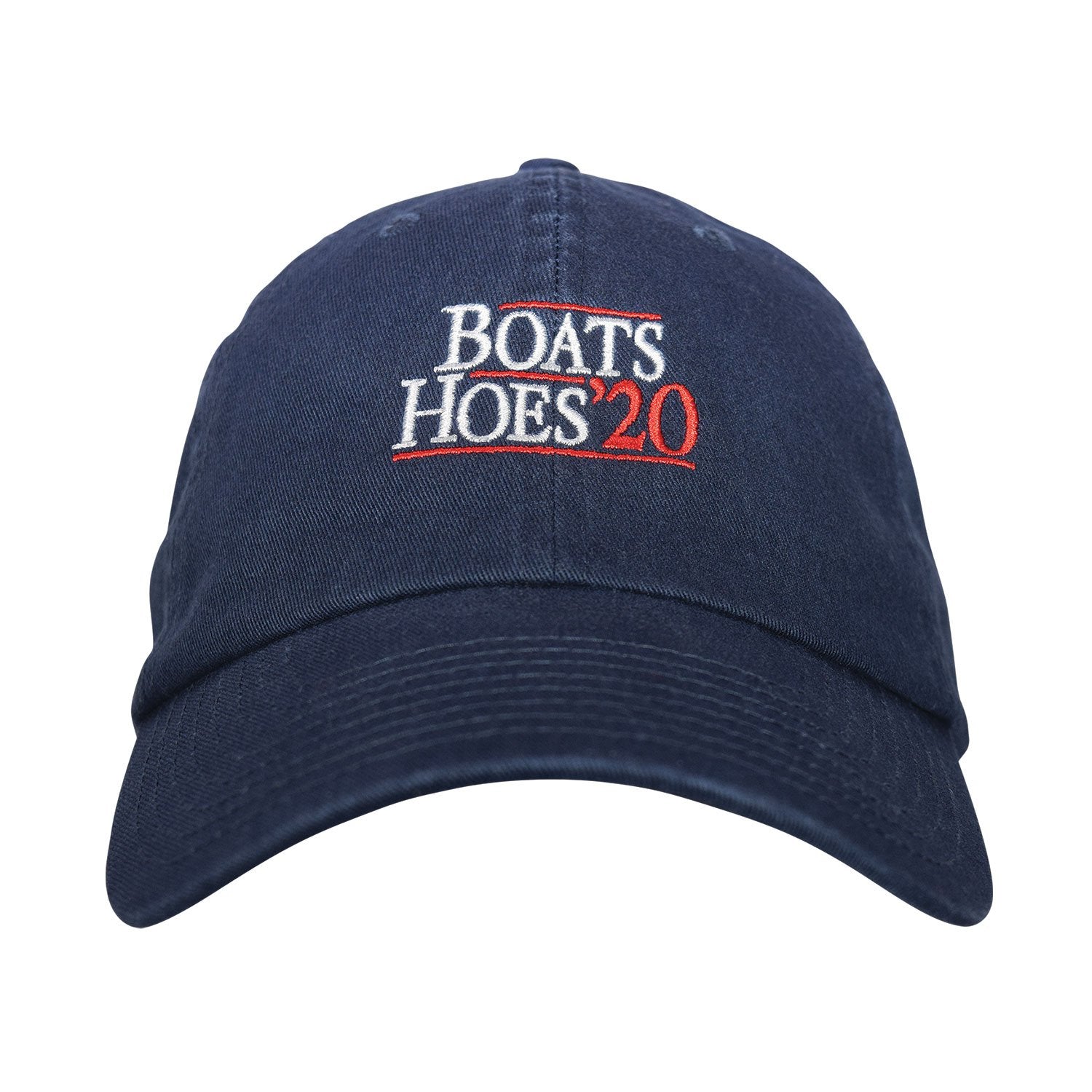 Boats N' Hoes Dad Hat - Embroidered Unstructured Cotton Twill Adjustable Low-Profile