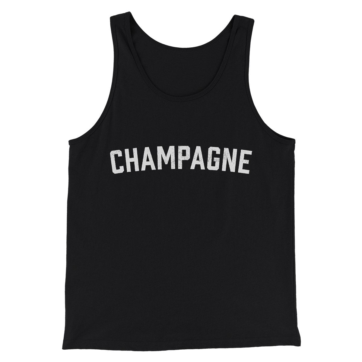 Champagne Men/Unisex Tank Top - Modern Fit Combed Ring-Spun Cotton