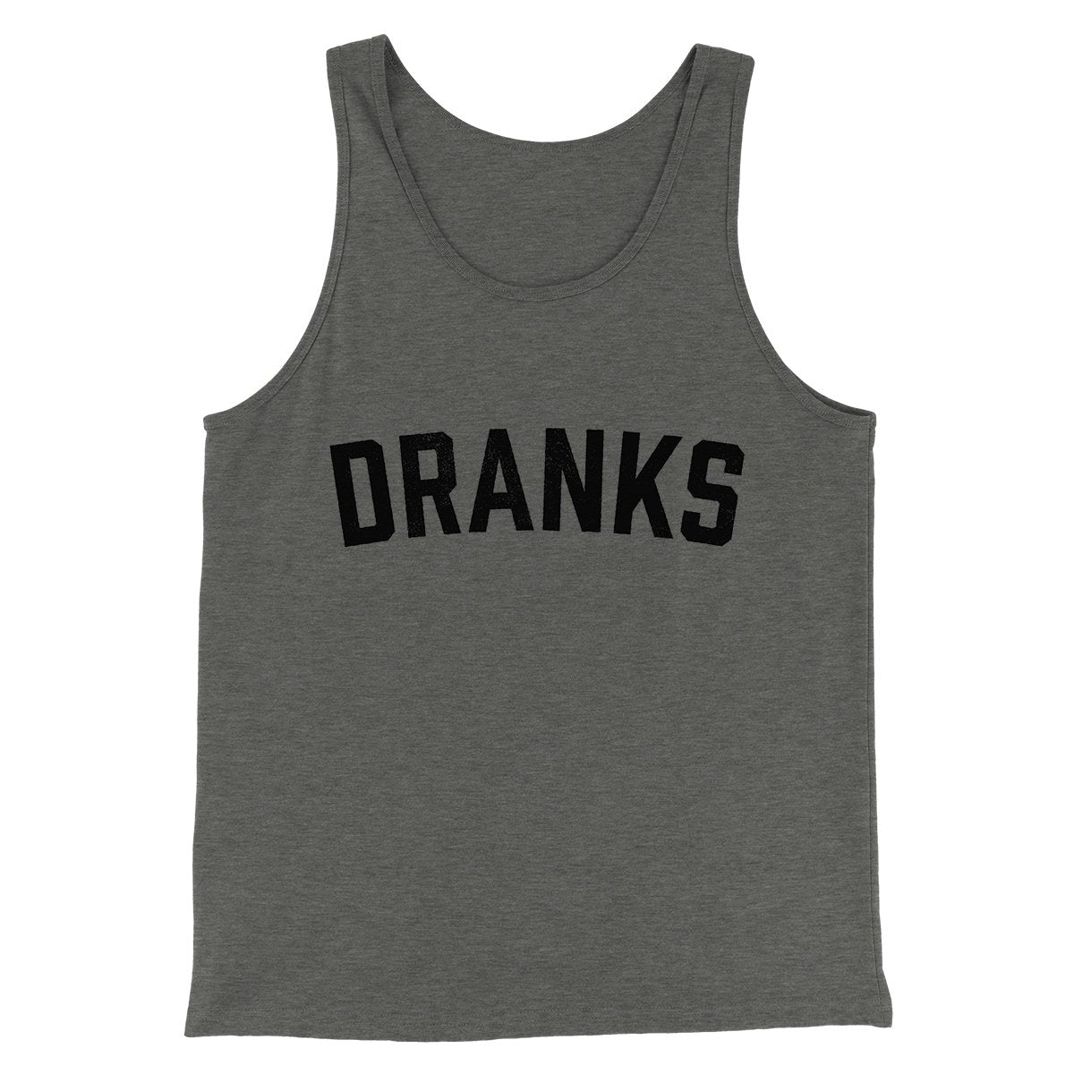 Dranks Men/Unisex Tank Top - Modern Fit Combed Ring-Spun Cotton