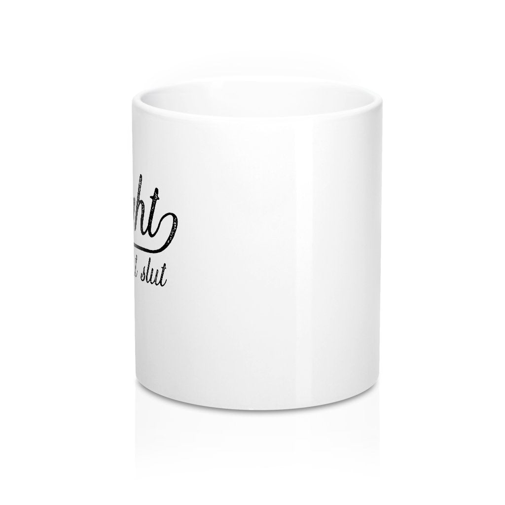 Dwight You Ignorant Coffee Mug - White Ceramic 11oz Classic Shape