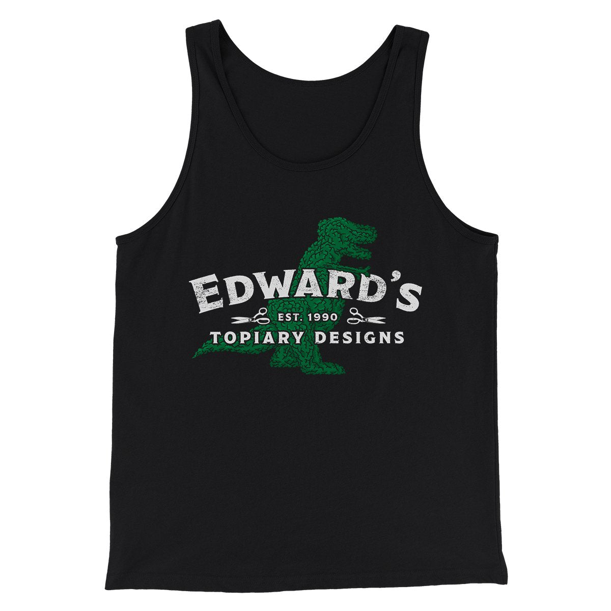 Edward's Topiary Designs Funny Movie Unisex Tank Top - Combed Ring-Spun Cotton