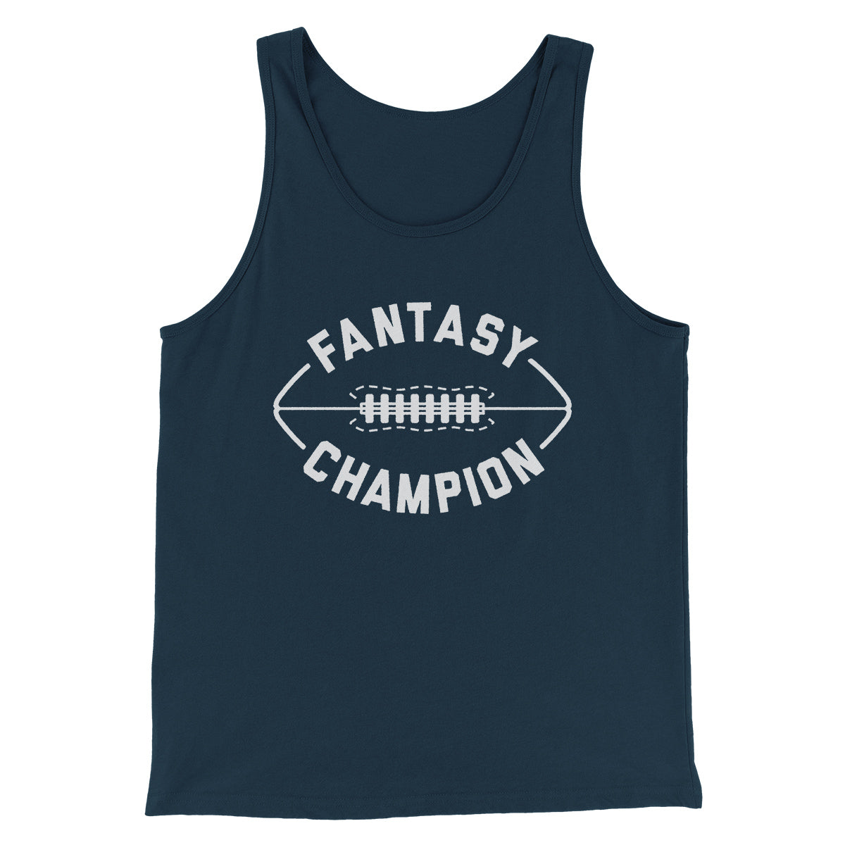 Fantasy Football Champion Unisex Tank Top - Modern Fit Combed Cotton