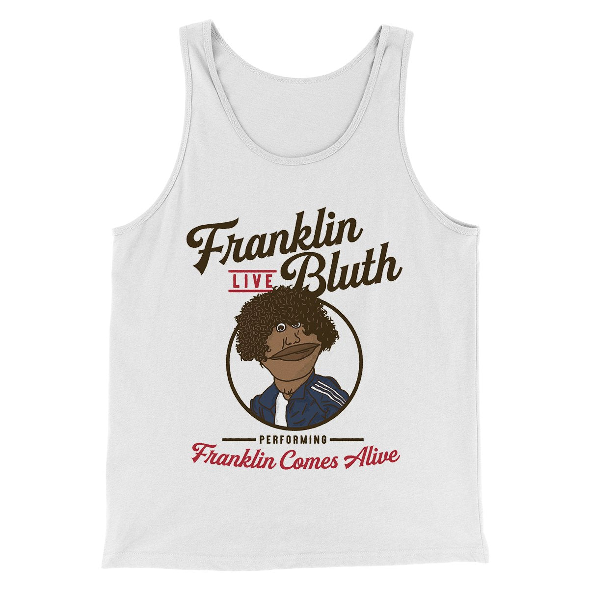 Franklin Bluth Men/Unisex Tank Top - Modern Fit Combed Ring-Spun Cotton