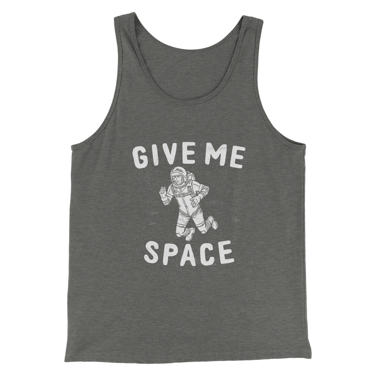 Give Me Space Men/Unisex Tank Top - Combed Ring-Spun Cotton Modern Fit