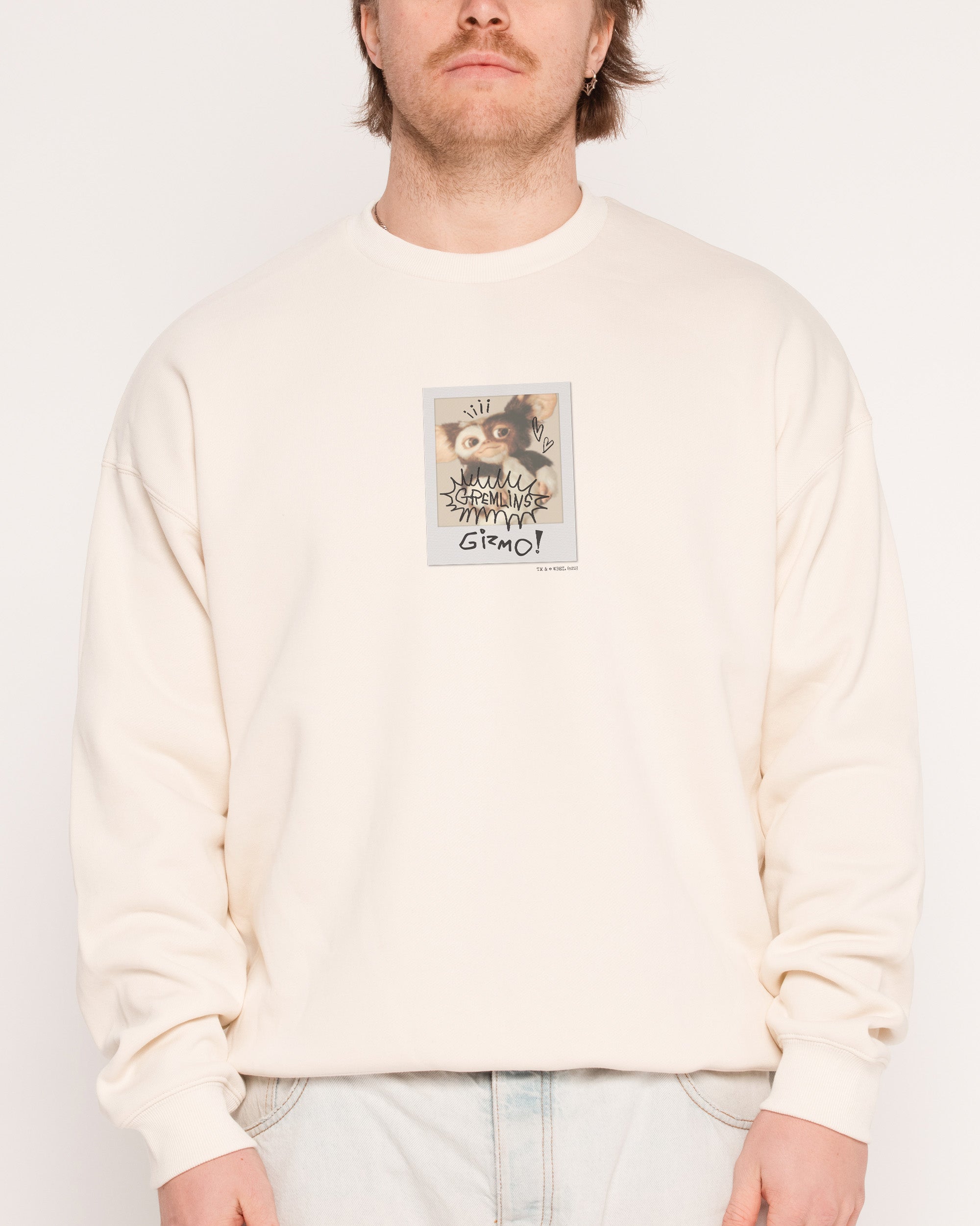 Gizmo Polaroid Gremlins Unisex Sweatshirt - 80% Cotton 340gsm Premium Blend