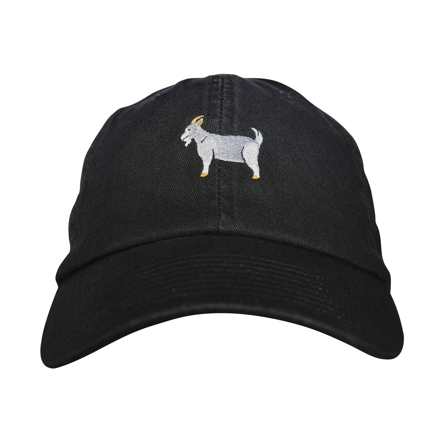 GOAT Dad Hat - Embroidered Unstructured Cotton Twill Adjustable Cap