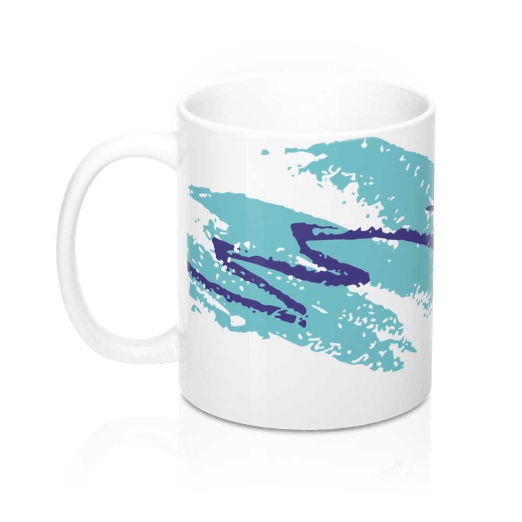 Jazzy 90s Soda Cup Coffee Mug - White Ceramic 11oz