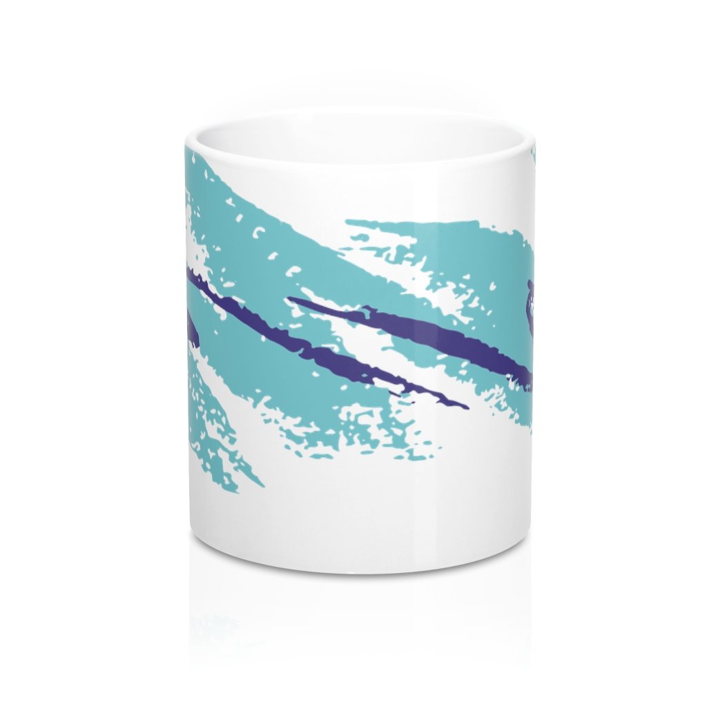 Jazzy 90s Soda Cup Coffee Mug - White Ceramic 11oz