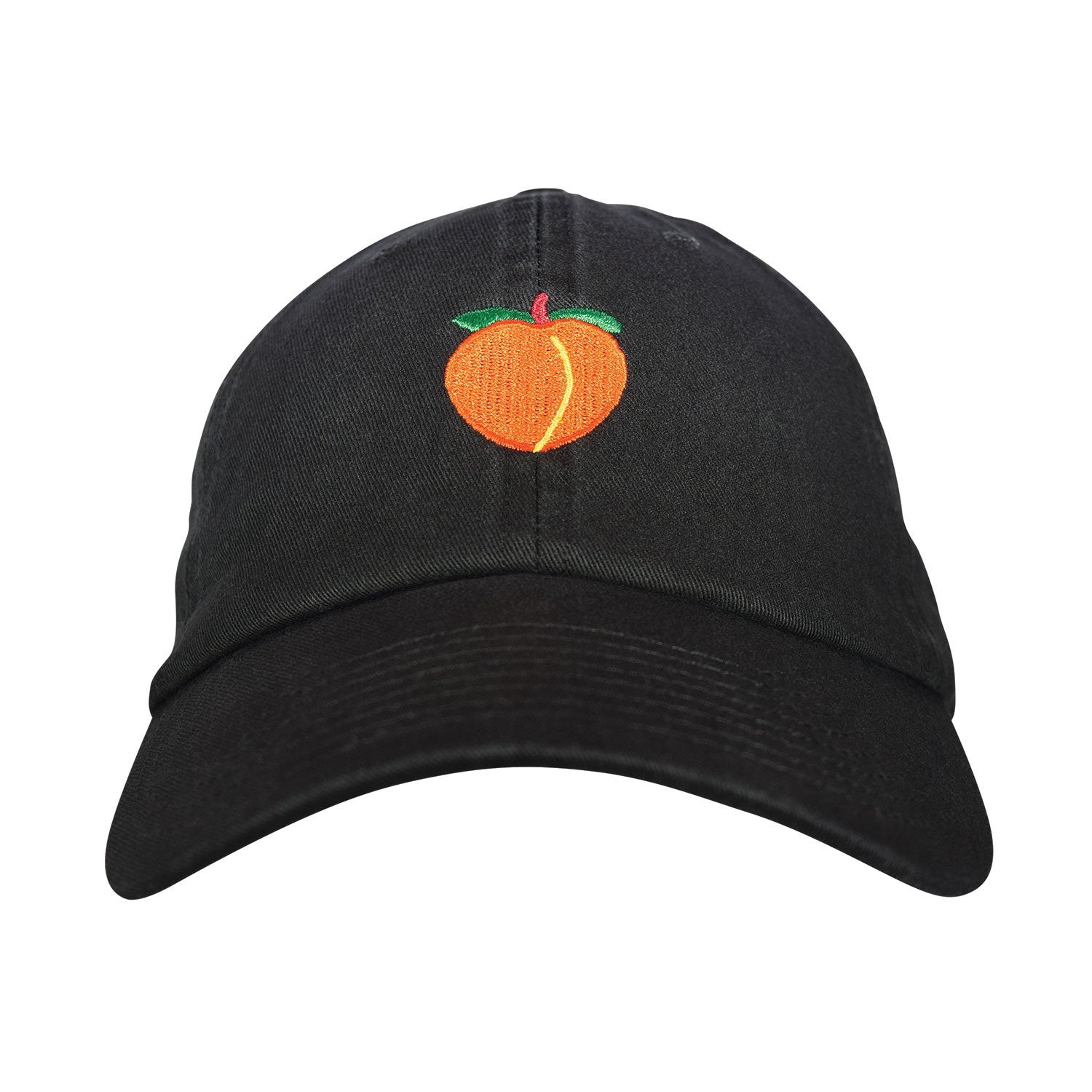 Peach Dad Hat - Unstructured Cotton Twill Adjustable Low-Profile