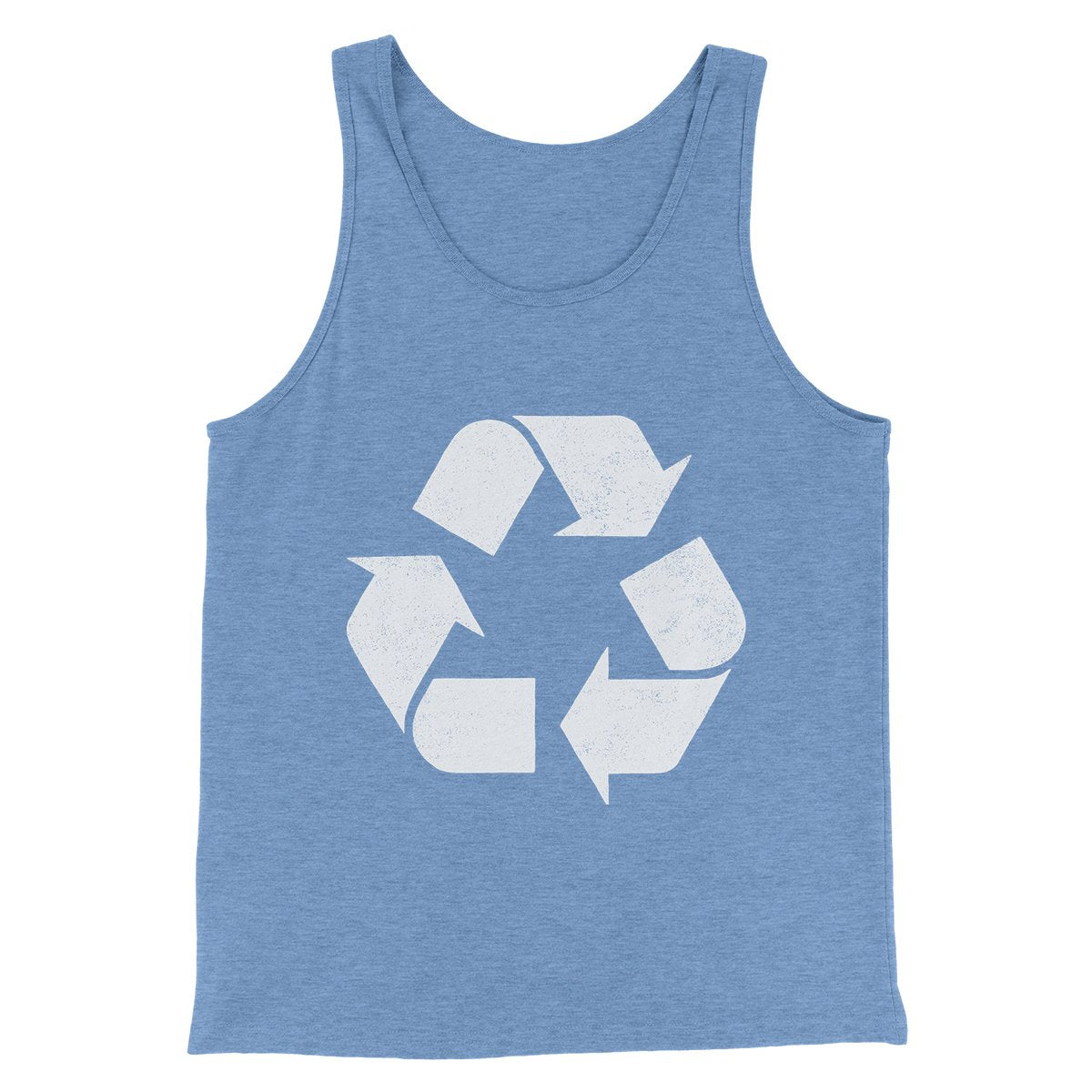 Recycle Symbol Unisex Tank Top - Combed Ring-Spun Cotton Modern Fit