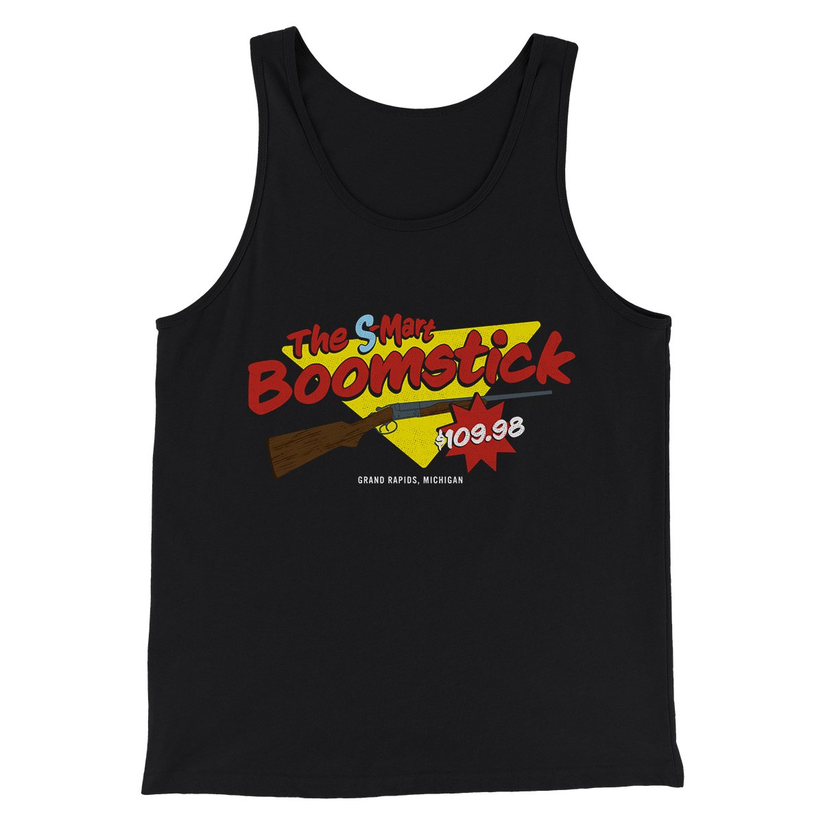 S-Mart Boomstick Movie Quote Unisex Tank Top - Combed Ring-Spun Cotton
