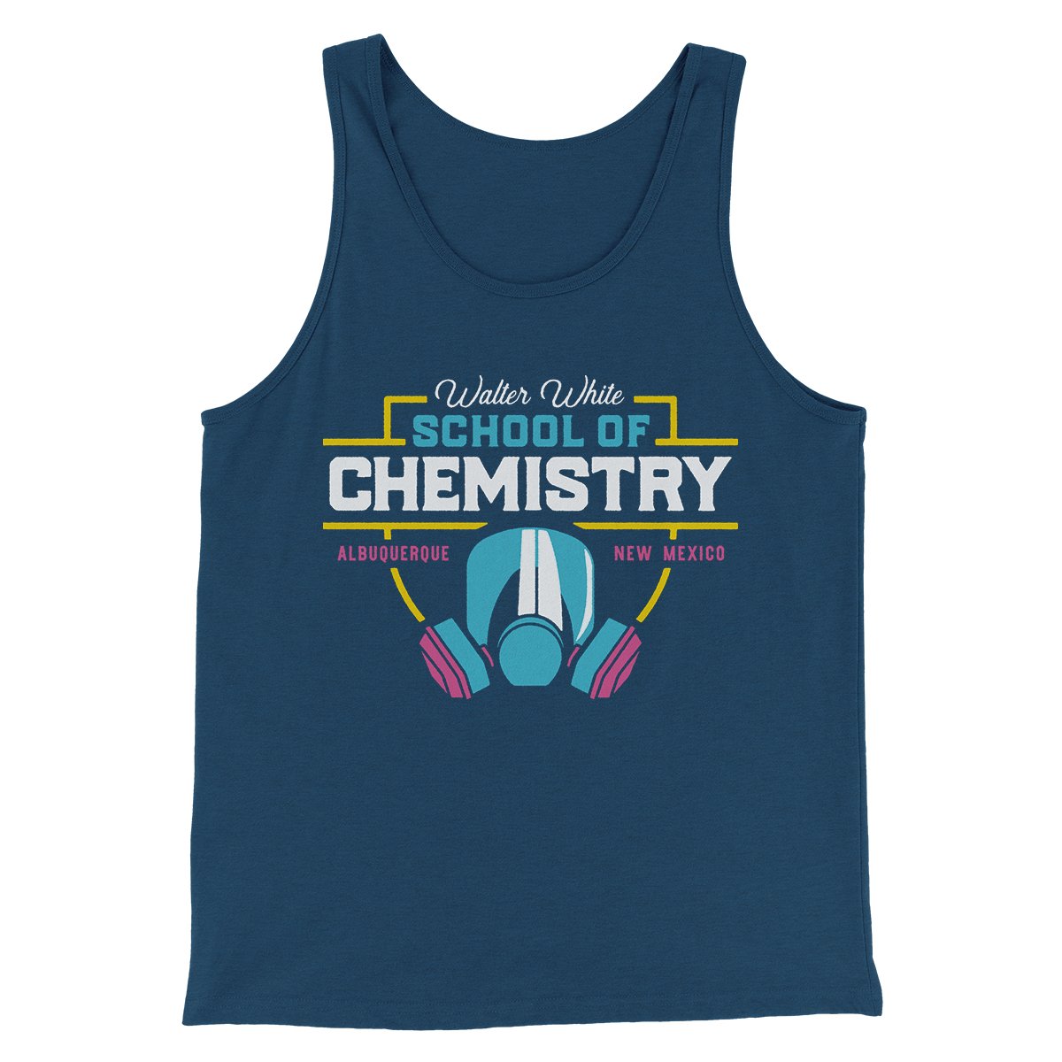 School of Chemistry Unisex Tank Top - Combed Ring-Spun Cotton Modern Fit