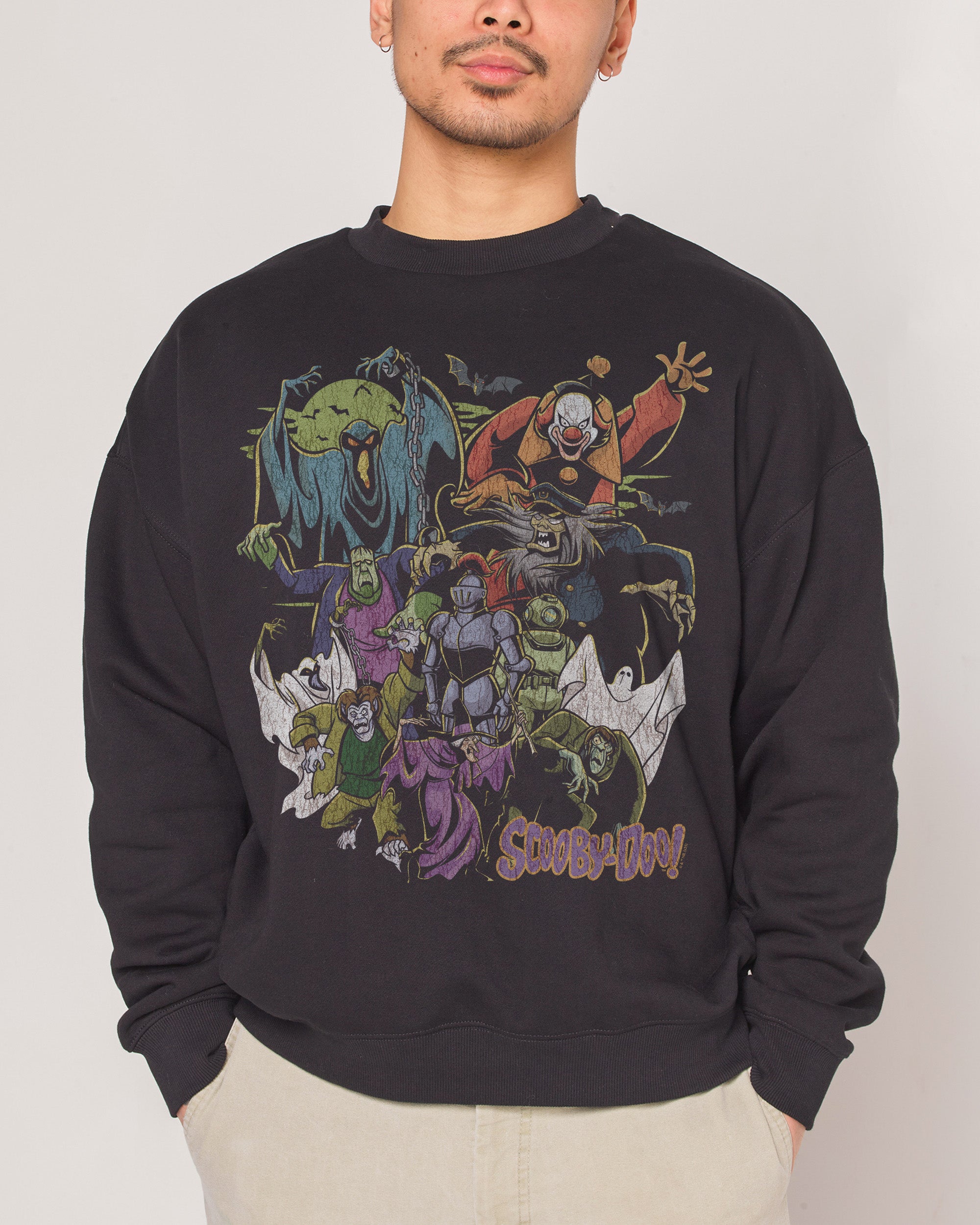 Scooby-Doo Villains Unisex Sweatshirt - Premium 80% Cotton 340gsm Graphic Print