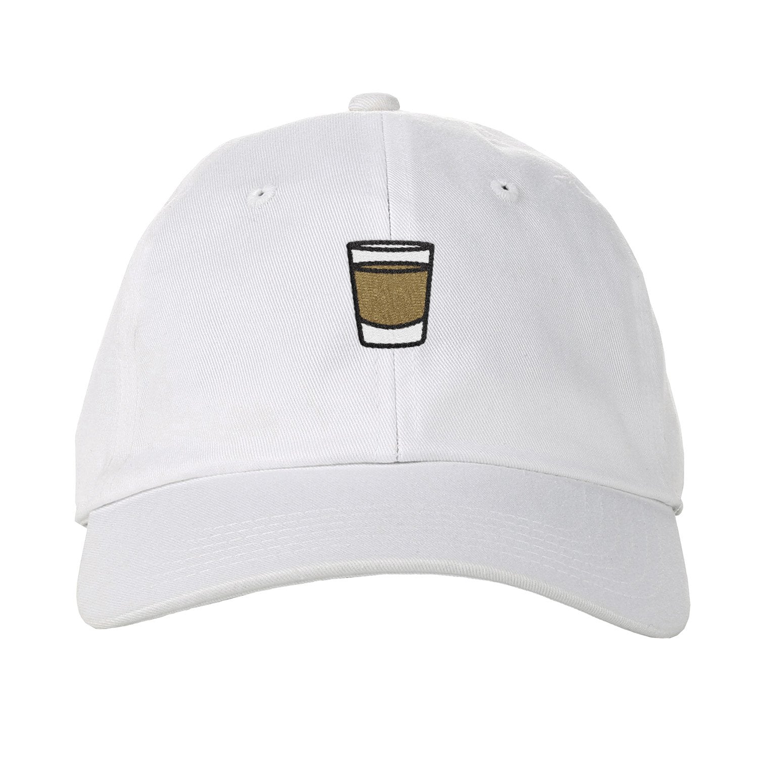 Shot Glass Dad Hat - Embroidered Unstructured 6-Panel Cotton Twill Adjustable