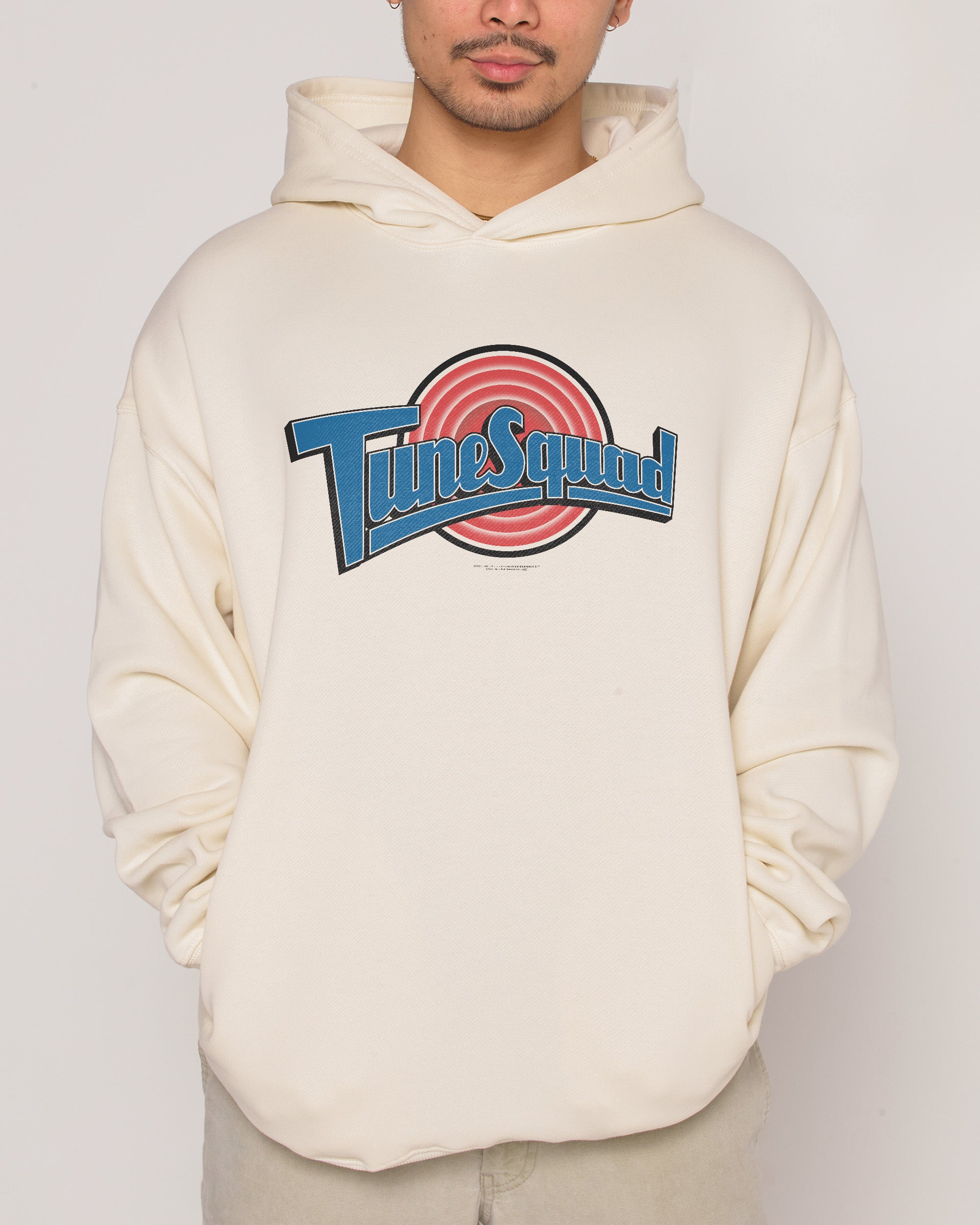 Space Jam Tune Squad Unisex Hoodie - Looney Tunes Graphic, 90s Boxy Fit, 80% Cotton