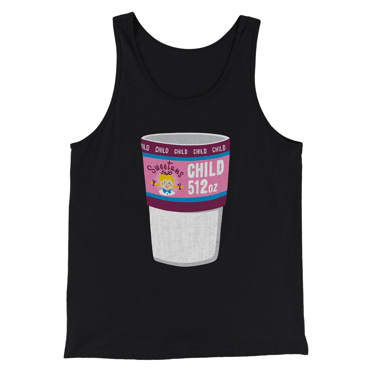 Sweetum's Child Size Soda Unisex Tank Top - Combed Ring-Spun Cotton