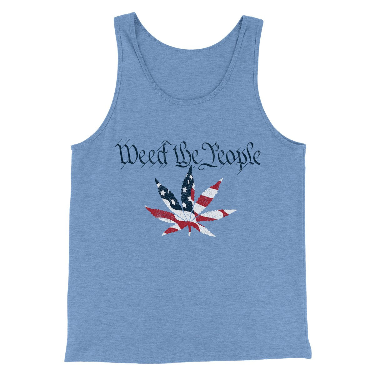 Weed The People Unisex Tank Top - Combed Ring-Spun Cotton Modern Fit