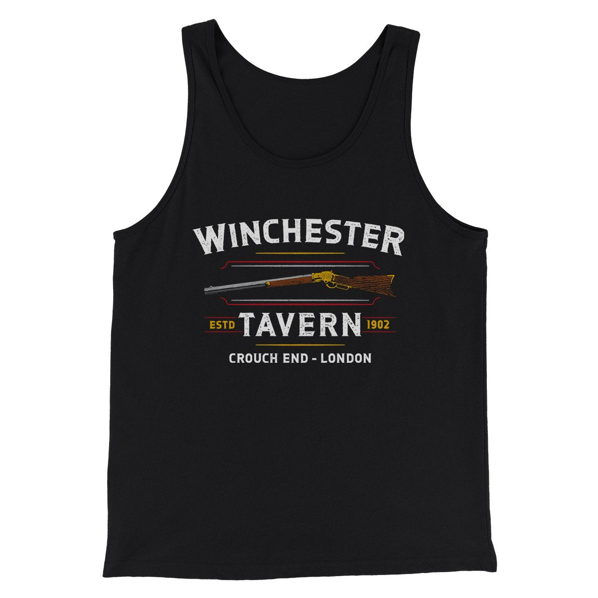 Winchester Tavern Funny Movie Unisex Tank Top - Combed Ring-Spun Cotton