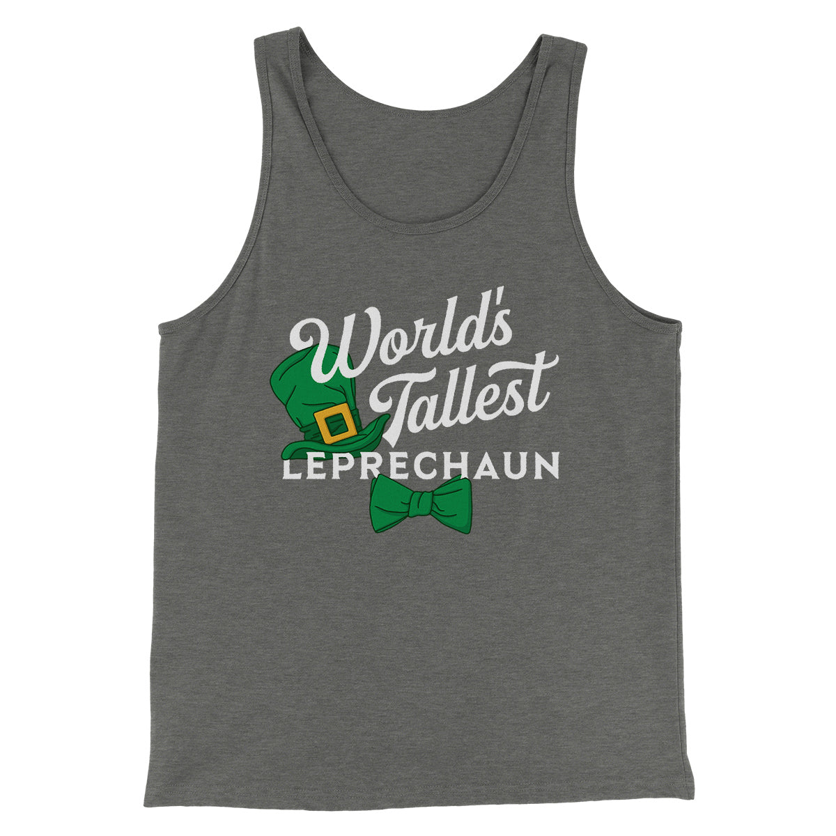 World's Tallest Leprechaun Unisex Tank Top - Modern Fit Combed Cotton