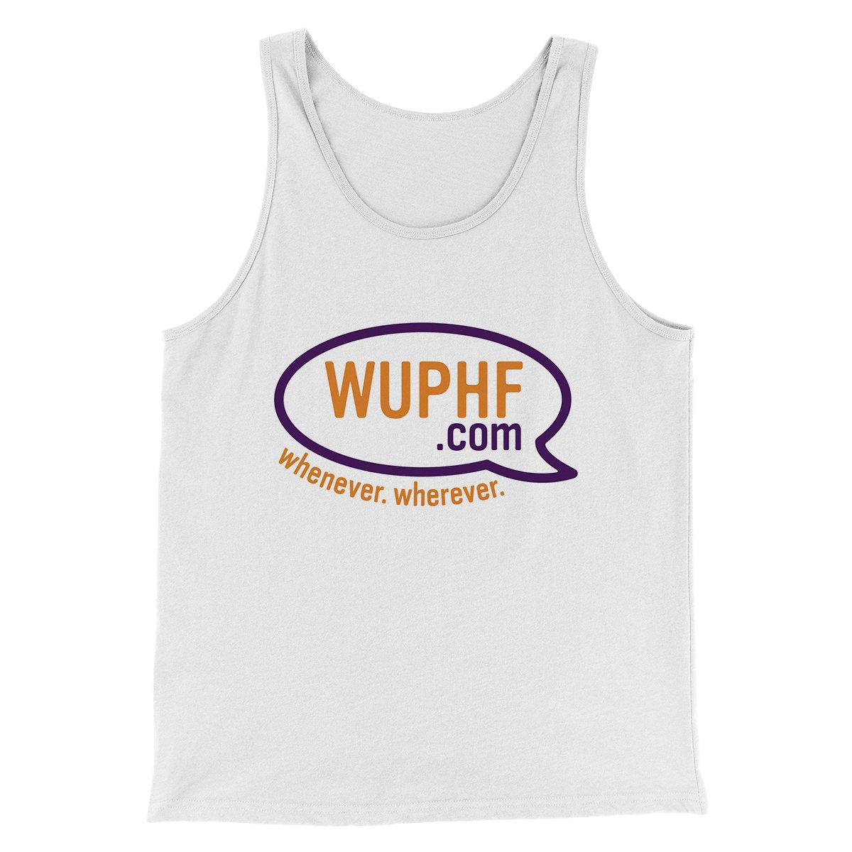 WUPHF.com Unisex Tank Top - Combed Ring-Spun Cotton Modern Fit